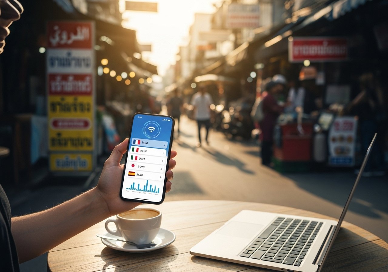 Connexion Internet en voyage : mes galères et solutions testées